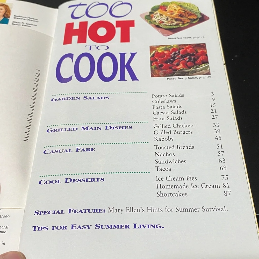 Four vintage Betty Crocker magazine cookbooks plus one bonus copy